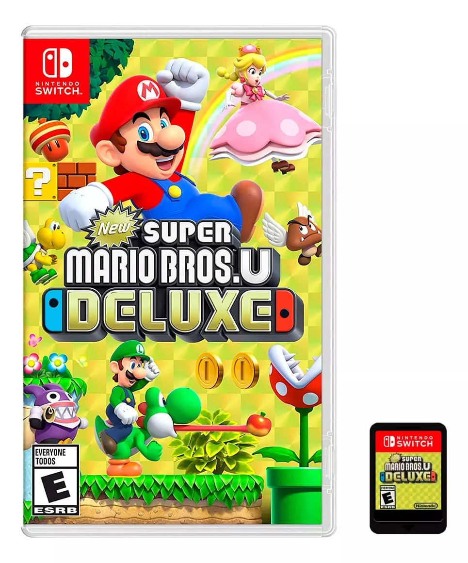 New Super Mario Bros. U Deluxe  Super Mario Standard Edition Nintendo Switch Físico