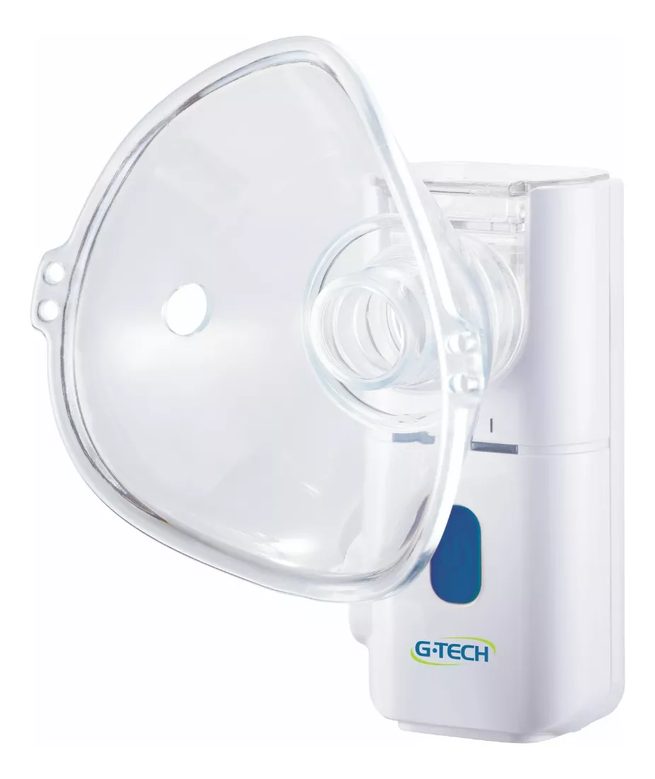 Nebulizador E Inalador De Rede Vibratória Nebmesh2 G-tech Cor Branco 110v/220v