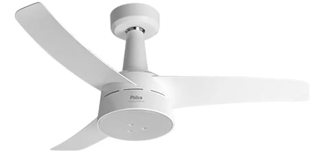 Ventilador De Teto Philco Pvt08b Led 3 Em 1 145w 220v