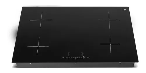 Cooktop De Indução Para Embutir 220v 4 Bocas Up Home - ED006 Cor Preto