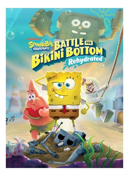 Jogo SpongeBob SquarePants: Battle for Bikini Bottom Rehydrated - Nintendo Switch