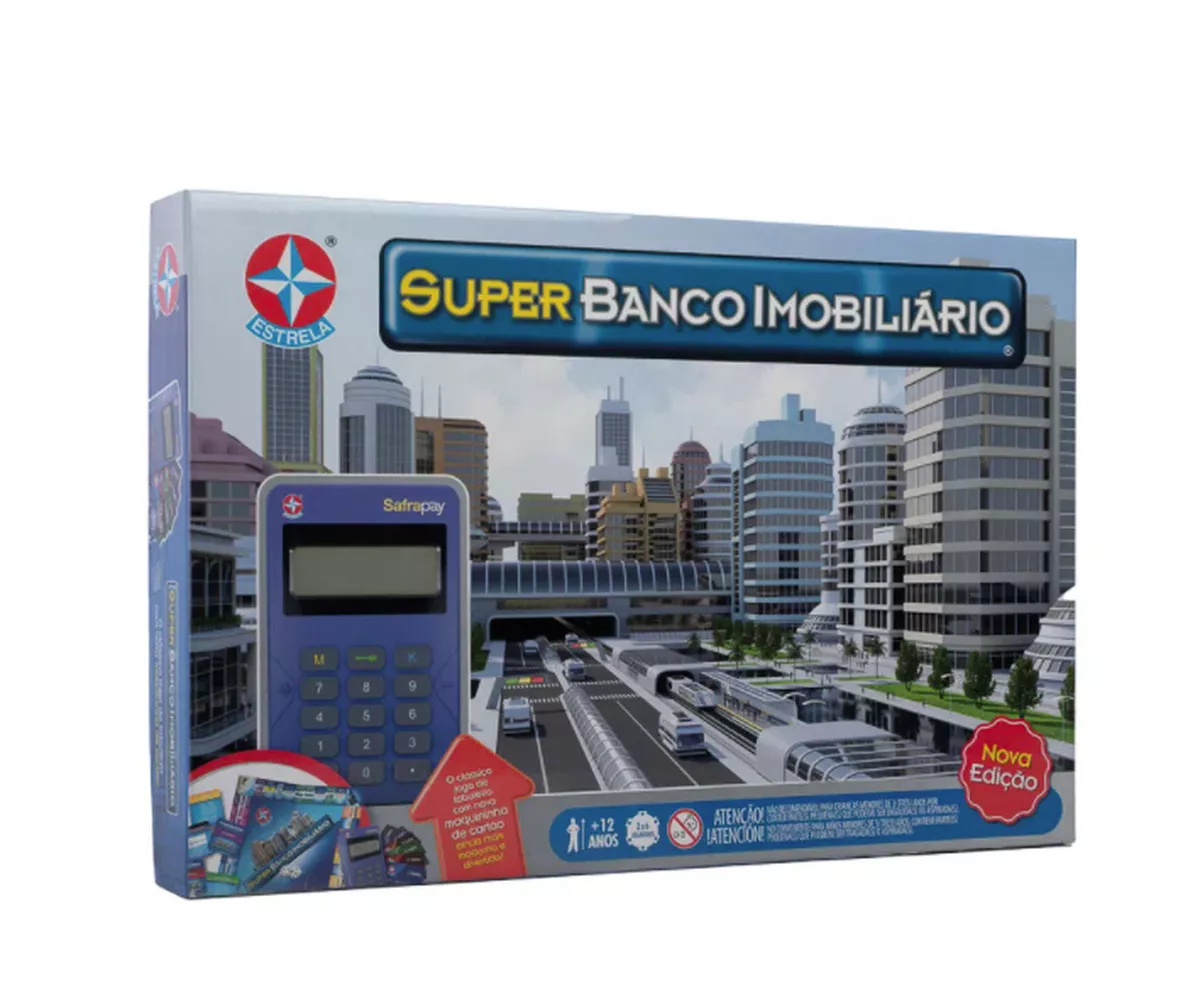 Jogo Super Banco Imobiliário Estrela