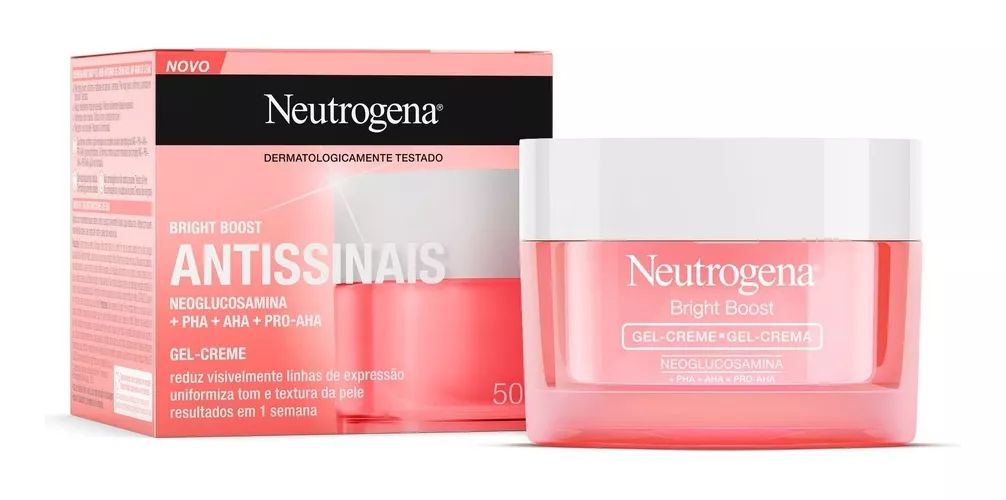 Hidratante Facial Neutrogena Bright Boost Antissinais 50ml