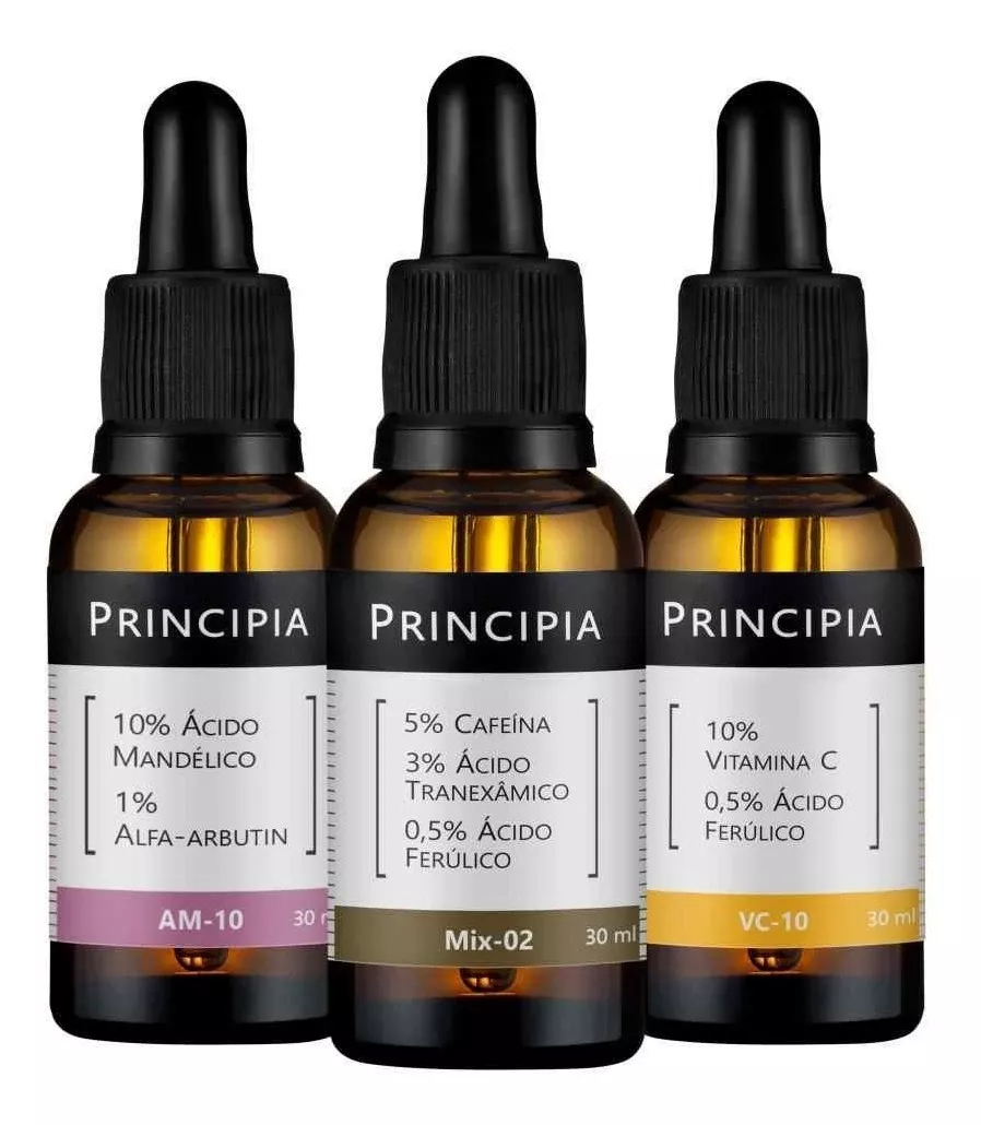 Kit Principia Séruns Anti Olheiras Trio Vitamina C-10