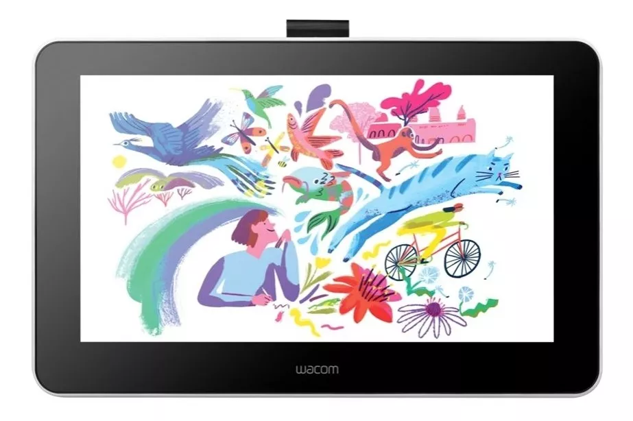 Mesa Digitalizadora Wacom One Creative Pen Display 13" 2540 LPI HDMI USB - DTC133W0A1