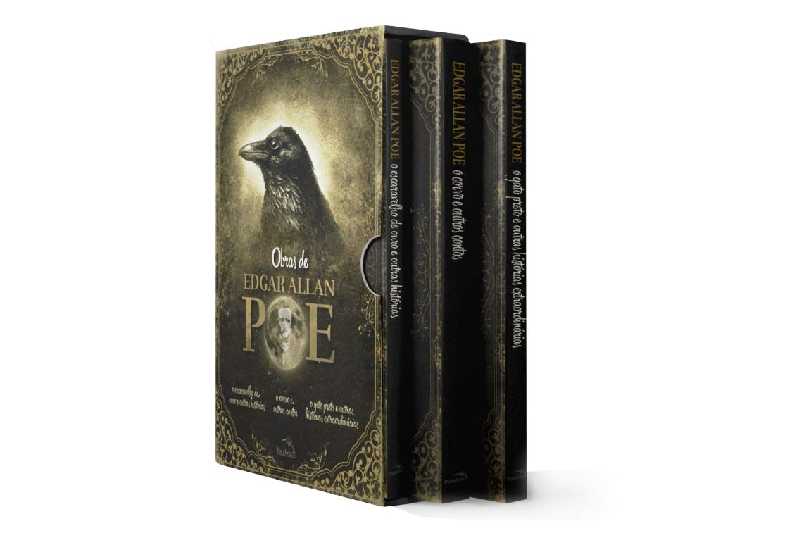 Box Livro - Edgar Allan Poe - Histórias Extraordinárias - 3 Volumes