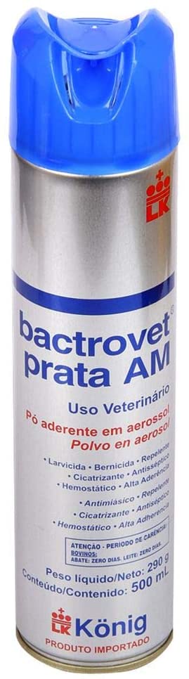 Bactrovet Spray Konig Prata Am - 500ml