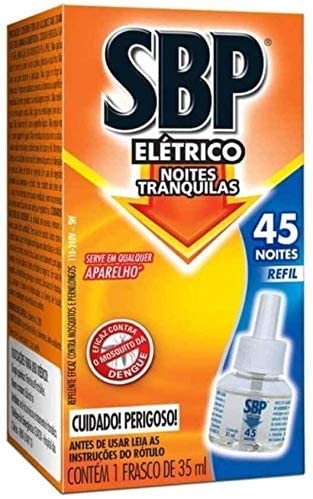 Refil para Repelente Elétrico Líquido SBP 1 unidade