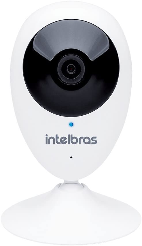 Câmera de Segurança com WiFi HD Intelbras IC3 Branca