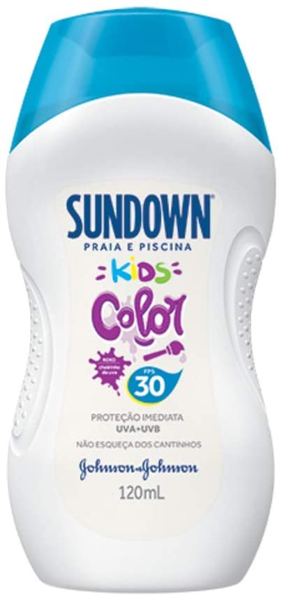 Protetor Solar Sundown Kids Color FPS 30 - 120ml