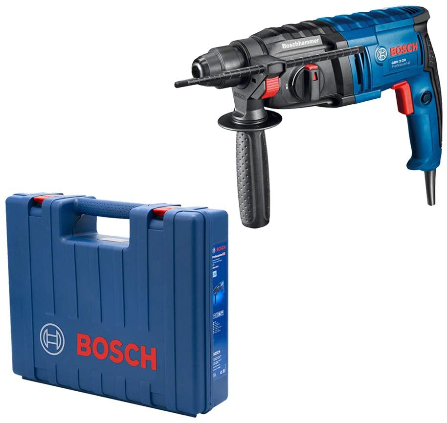 Martelete Perfurador Bosch GBH 2-20 650W 1,7J EPTA 220V em Maleta