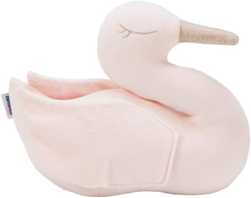 Almofada Cisne Plush Rosa, Biramar Baby, Rosa