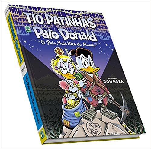 Biblioteca Don Rosa. O Pato Mais Rico do Mundo (Português) Capa dura 