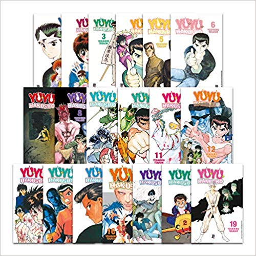 Coleção Yu Yu Hakusho - Volumes 1 Ao 19 