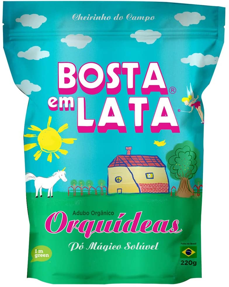 Bosta Em Lata Fertilizante Orgânico Orquídeas Zip - 220 G