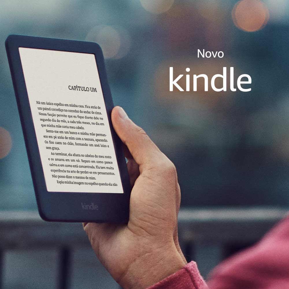 [Pagando com VISA] Novo Kindle 10a. geração com iluminação embutida  e 3 meses de Kindle Unlimited grátis – Cor Preta