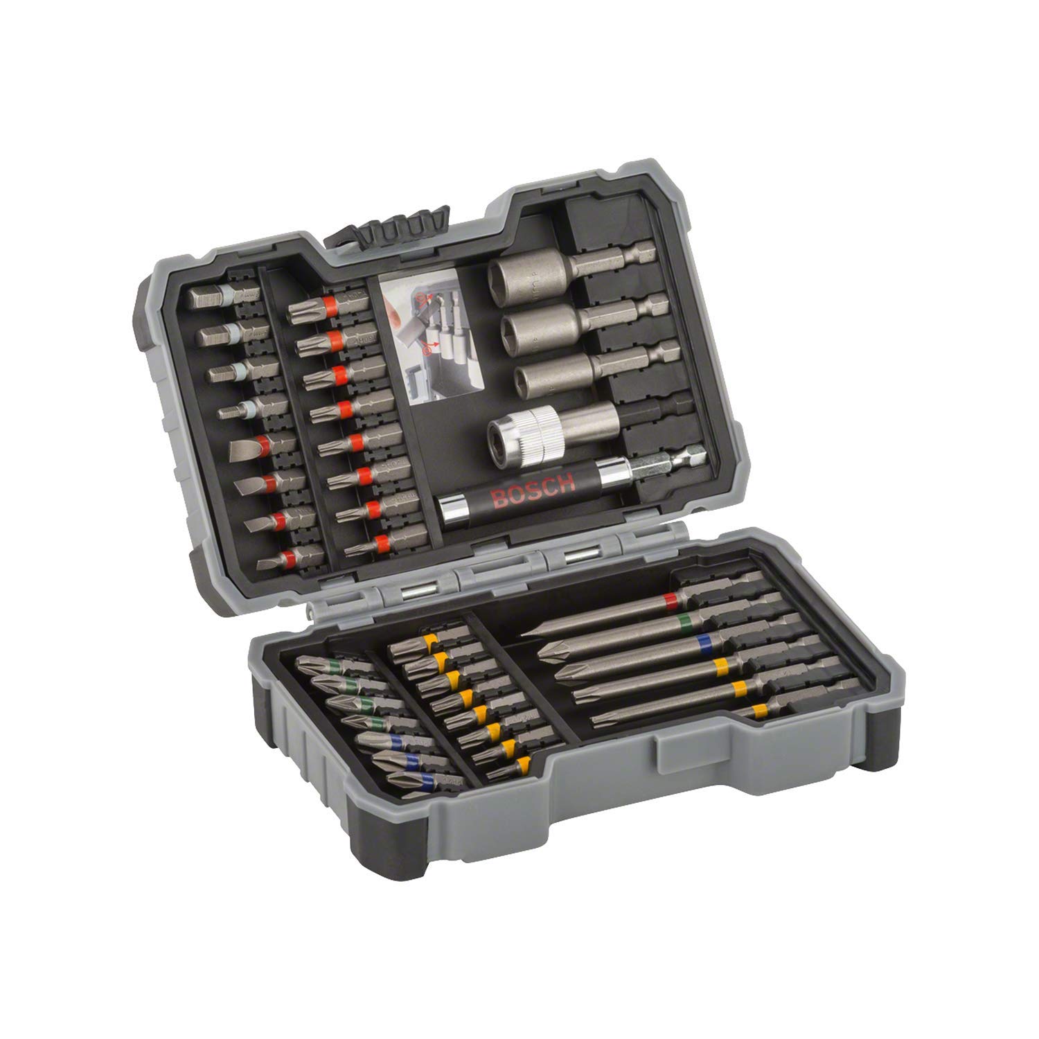 Set de Bits Pontas e Soquetes Bosch 43 Peças 2607017164