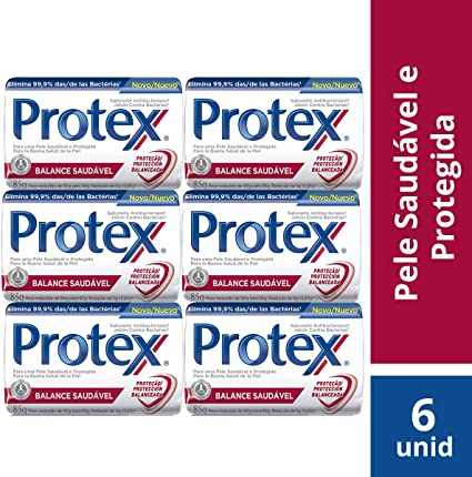 Protex Sabonete em Barra Balance Saudável( 6x85g), 510g, 6 unidades