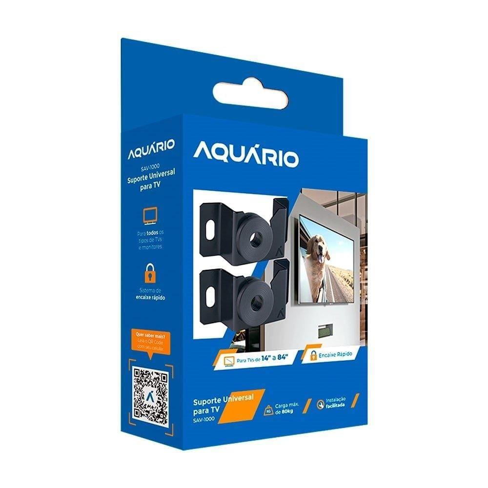 Suporte TV Fixo Universal Aquario Sav1000 14 A 84 Polegadas