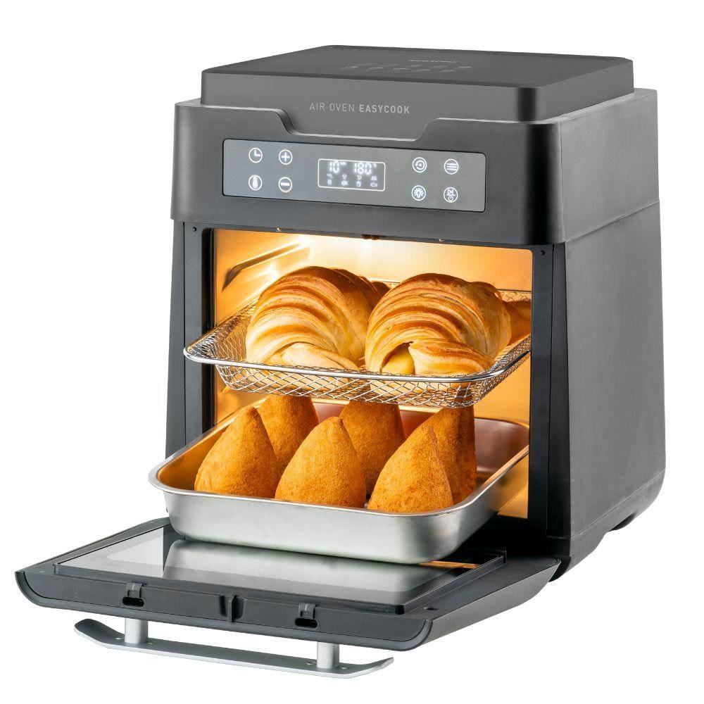 Fritadeira Elétrica Mallory 12 Litros Air Oven EasyCook, 110V ou 220V (Preto)