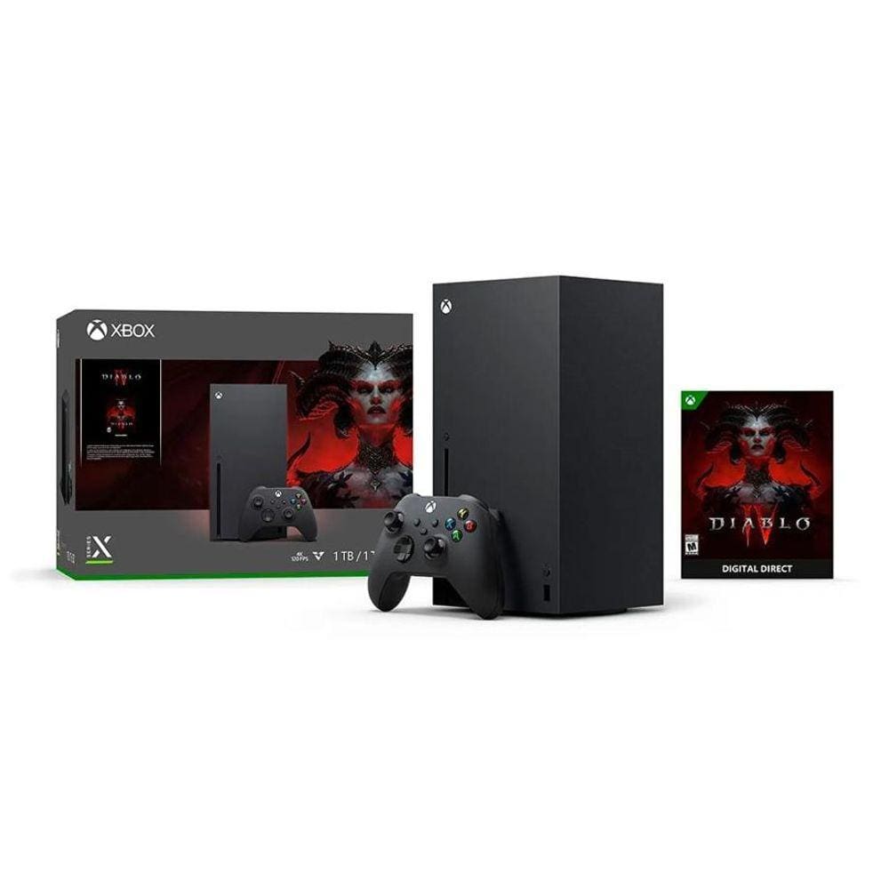 Console Microsoft XBOX Series X Bundle Diablo IV - RRT-00033 Preto Bivolt   