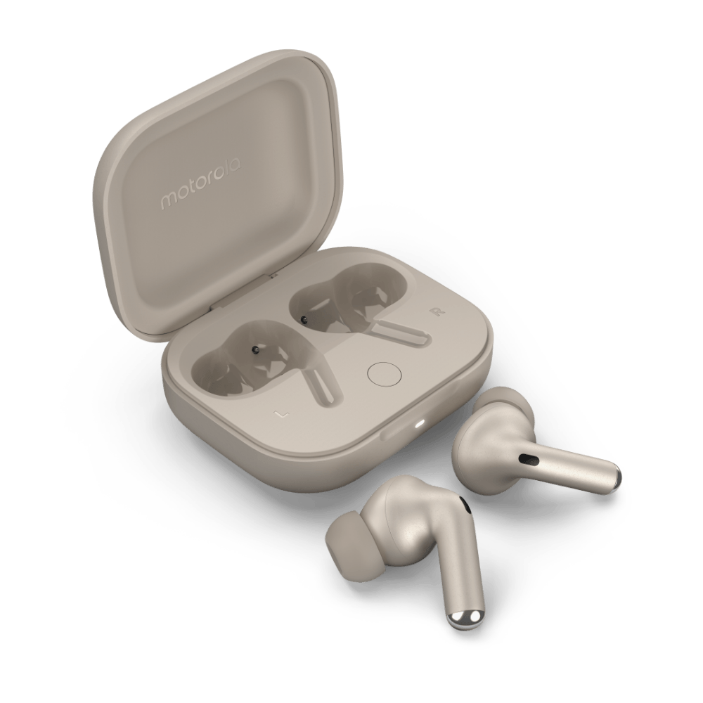 Fone de ouvido Motorola Moto buds+ Sound by Bose Bluetooth 5.3 IP54 com Isolamento de Ruído