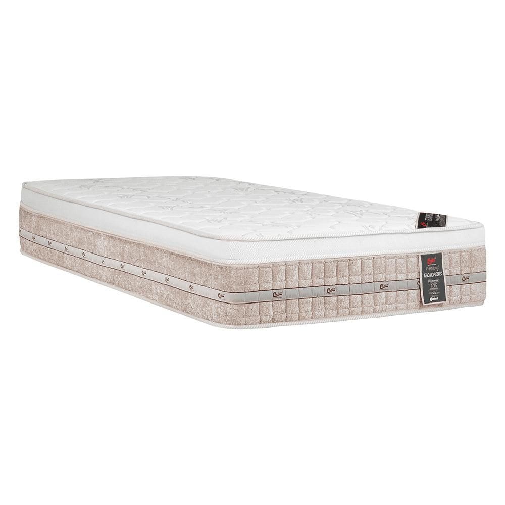 Colchão Castor Solteiro Premium One Face Tecnopedic 120x203x30cm