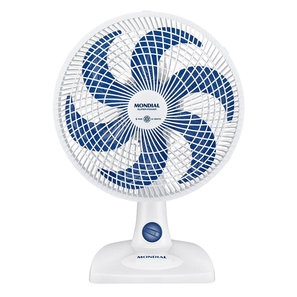 Ventilador de Mesa Mondial 30cm 6 pás Super Power - VSP-30