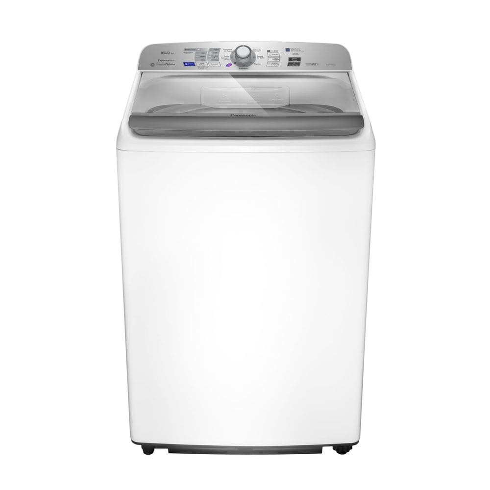 Máquina de Lavar Panasonic Função Antibactéria AG 16kg Branco - NA-F160B6W - 220V