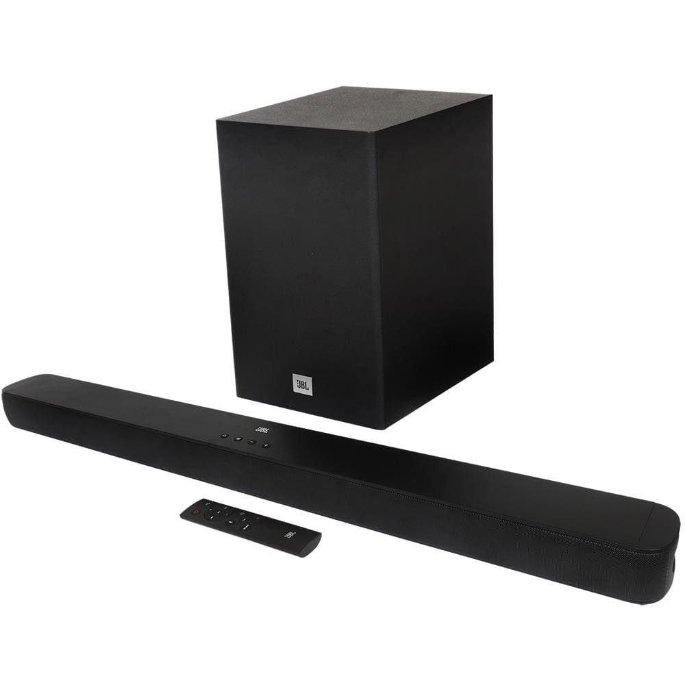 Soundbar JBL Cinema SB180 com 2.1 Canais Bluetooth ARC HDMI e Subwoofer Sem Fio - 110W