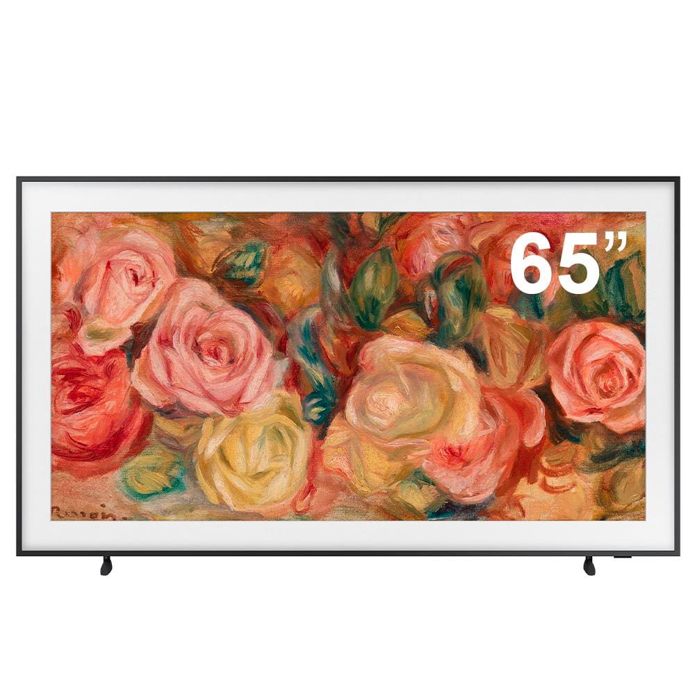 Smart TV 65" 4K Samsung QN65LS03D QLED The Frame com Quantum Processor 4K Dolby Atmos Wi-Fi Bluetooth USB e