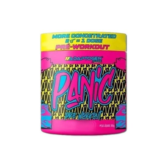 Panic Pre Workout Melancia 300g - Adaptogen Science - Vermelho