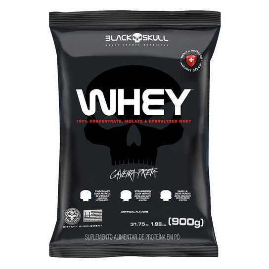 Refil Whey Protein Black Skull - 900g