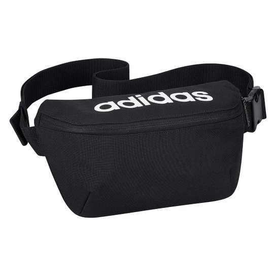 Pochete Adidas Daily Logo - Preto+Branco