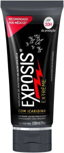 Exposis Extreme, Repelente de Mosquitos e Insetos com Icaridina, Gel, Alta eficácia, Até 10h de Proteção, A Partir de 6 Meses, Hipoalergênico e sem perfume, Testado dermatologicamente, 100ml