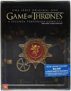 Blu-ray Steelbook Game Of Thrones: 2ª Temporada - 5 Discos
