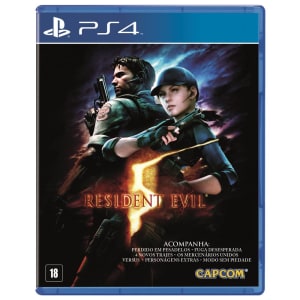 Jogo Resident Evil 5 - PS4