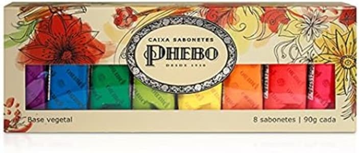 Caixa de Sabonetes PHEBO - 8 unidades de 90g