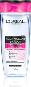 Água Micelar Bifásica L'Oréal Paris Solução De Limpeza 5 Em 1, 200ml