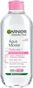 Água Micelar Garnier SkinActive Tudo em 1 400ml