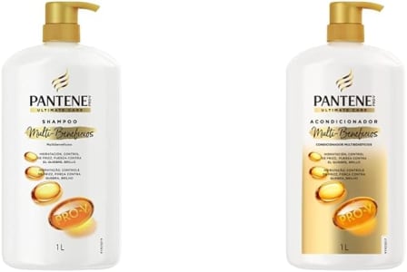 Pantene Kit Ultimate Care Multibenefícios: Shampoo + Condicionador
