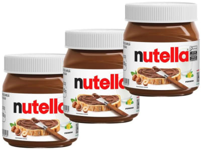 Kit Creme de Avelã com Cacau Nutella Ferrero - 350g 3 Unidades - Creme de Avelã - Magazine OfertaespertaLogo LuLogo Magalu