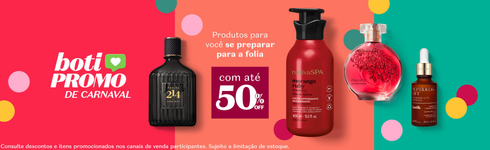 Boti Promo com até 50% OFF