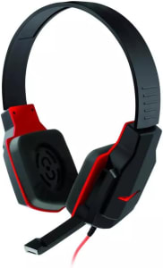 Headset Gamer P2 Preto/Vermelho Multilaser - PH073