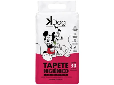 Tapete Higiênico KDog Disney 80x60cm - 30 Unidades - Magazine Ofertaesperta