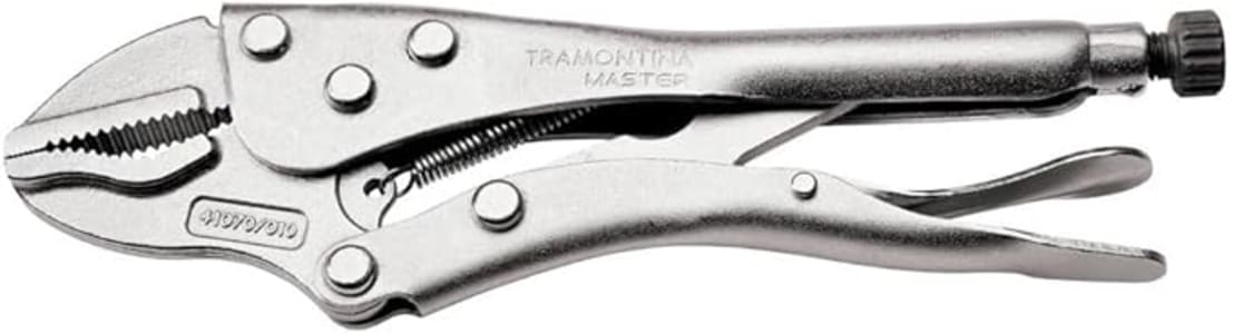 Tramontina 41070110, Alicate Pressão Mordente Triangular 10''