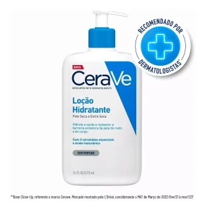 Loção Hidratante Sem Perfume Pele Seca e Extra Seca 473ml - Cerave