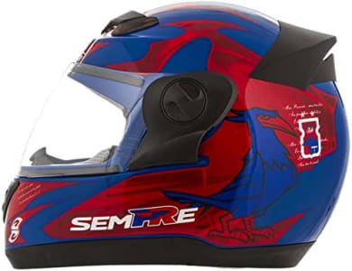  Capacete Evolution Clubes - Parana Tam. 58 Azul/Vermelho 