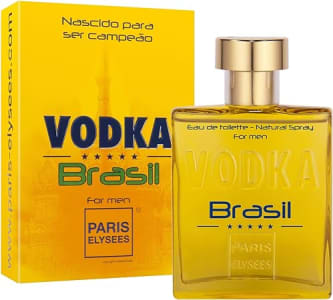 Perfume Vodka Brasil Amarelo 100ml Paris Elysses