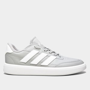 Tênis Adidas Courtblock Masculino - Cinza+Branco